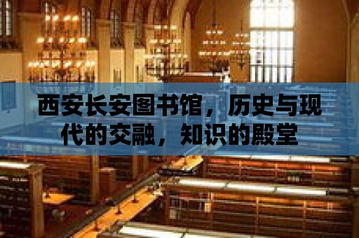 西安長安圖書館，歷史與現代的交融，知識的殿堂