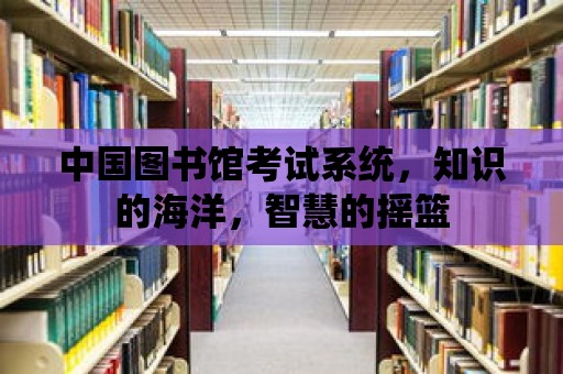 中國圖書館考試系統，知識的海洋，智慧的搖籃