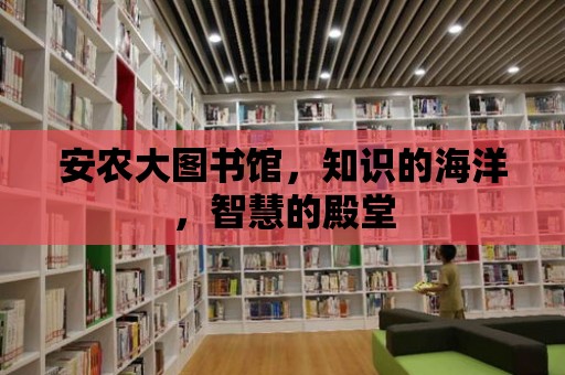 安農大圖書館，知識的海洋，智慧的殿堂