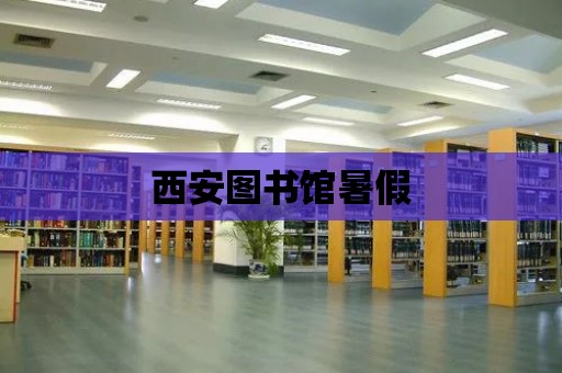 西安圖書館暑假