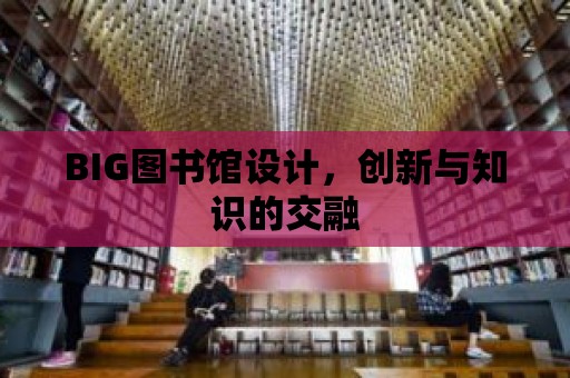 BIG圖書館設計，創新與知識的交融