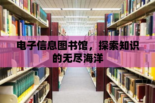 電子信息圖書館，探索知識的無盡海洋