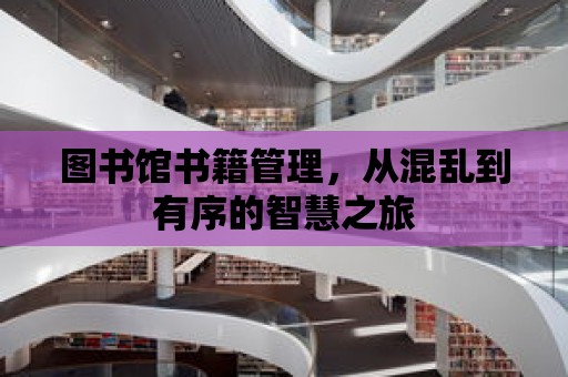 圖書館書籍管理，從混亂到有序的智慧之旅