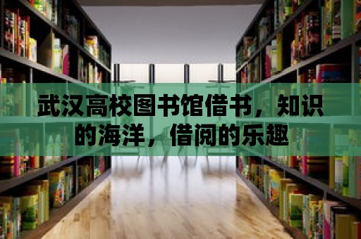 武漢高校圖書館借書，知識的海洋，借閱的樂趣