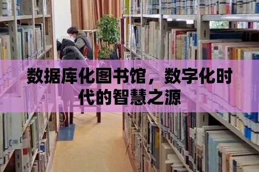 數據庫化圖書館，數字化時代的智慧之源