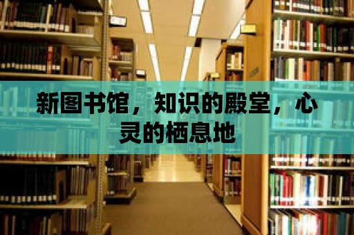 新圖書館，知識的殿堂，心靈的棲息地