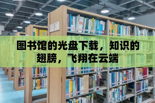 圖書館的光盤下載，知識的翅膀，飛翔在云端