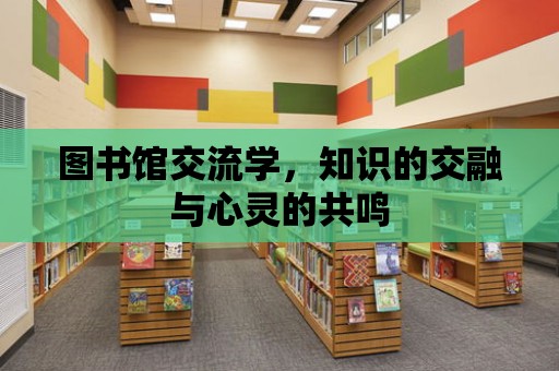 圖書館交流學，知識的交融與心靈的共鳴