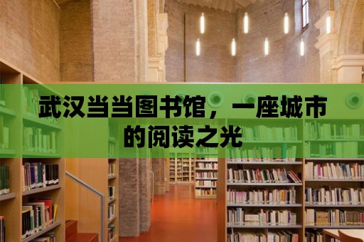 武漢當(dāng)當(dāng)圖書館，一座城市的閱讀之光