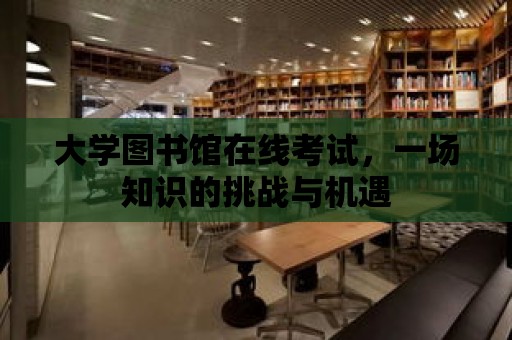 大學(xué)圖書館在線考試，一場知識的挑戰(zhàn)與機(jī)遇