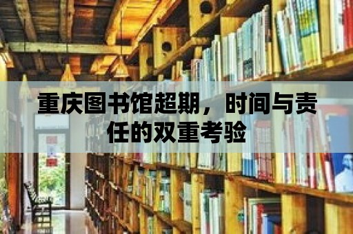 重慶圖書館超期，時間與責任的雙重考驗