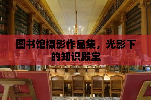 圖書館攝影作品集，光影下的知識殿堂