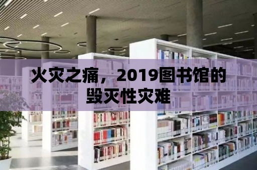 火災(zāi)之痛，2019圖書館的毀滅性災(zāi)難