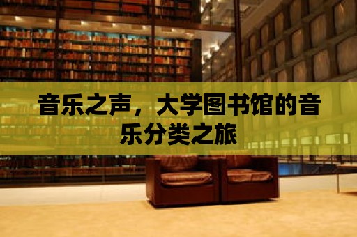 音樂之聲，大學圖書館的音樂分類之旅