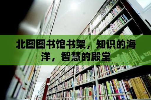 北圖圖書館書架，知識(shí)的海洋，智慧的殿堂