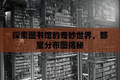 探索圖書館的奇妙世界，部室分布圖揭秘