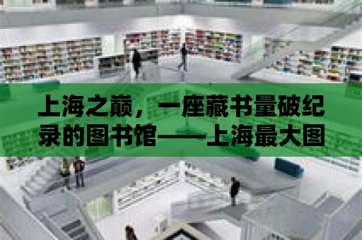 上海之巔，一座藏書量破紀錄的圖書館——上海最大圖書館深度探索