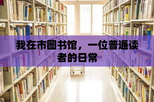 我在市圖書館，一位普通讀者的日常