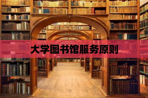 大學(xué)圖書館服務(wù)原則