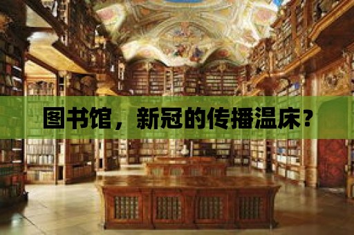 圖書館，新冠的傳播溫床？