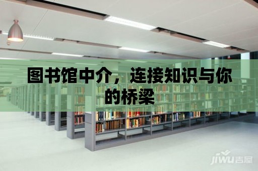 圖書館中介，連接知識與你的橋梁