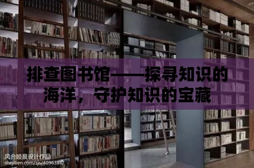 排查圖書館——探尋知識的海洋，守護知識的寶藏