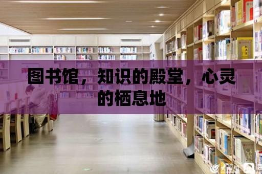 圖書館，知識的殿堂，心靈的棲息地