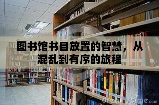 圖書館書目放置的智慧，從混亂到有序的旅程