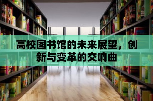 高校圖書館的未來展望，創新與變革的交響曲