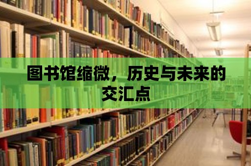 圖書館縮微，歷史與未來的交匯點