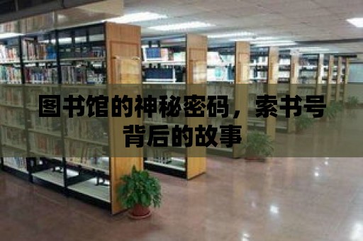 圖書館的神秘密碼，索書號背后的故事