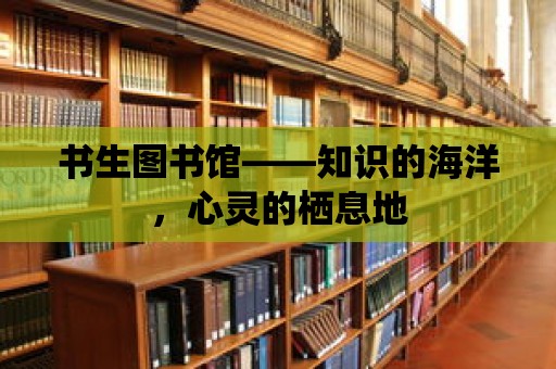 書生圖書館——知識的海洋，心靈的棲息地