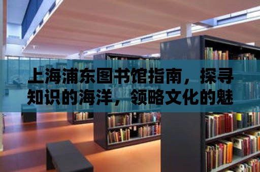 上海浦東圖書館指南，探尋知識的海洋，領略文化的魅力