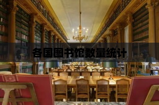 各國圖書館數量統計