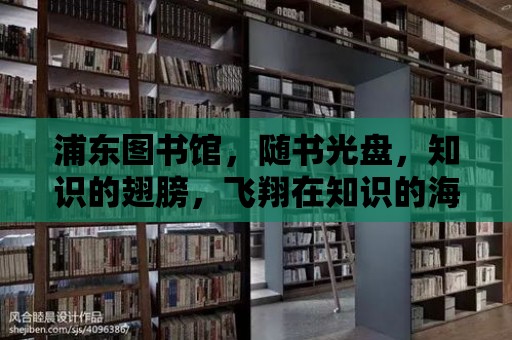 浦東圖書館，隨書光盤，知識的翅膀，飛翔在知識的海洋