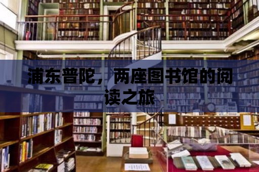 浦東普陀，兩座圖書館的閱讀之旅