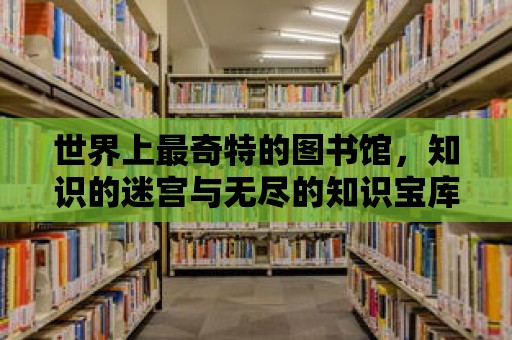 世界上最奇特的圖書館，知識的迷宮與無盡的知識寶庫