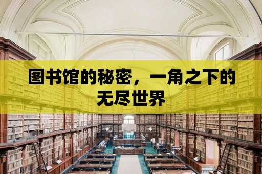 圖書館的秘密，一角之下的無盡世界