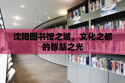 沈陽圖書館之城，文化之都的智慧之光