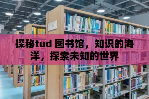 探秘tud 圖書館，知識的海洋，探索未知的世界