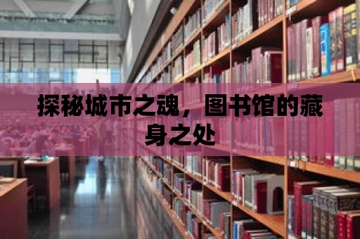 探秘城市之魂，圖書館的藏身之處