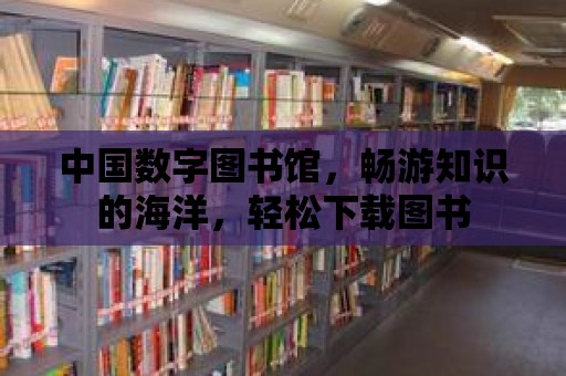 中國數字圖書館，暢游知識的海洋，輕松下載圖書