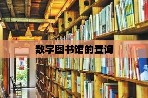 數字圖書館的查詢