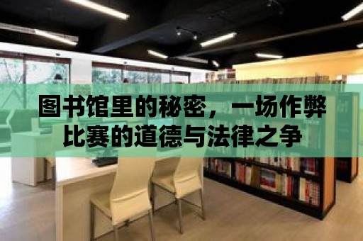 圖書館里的秘密，一場作弊比賽的道德與法律之爭