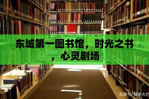 東城第一圖書館，時光之書，心靈劇場