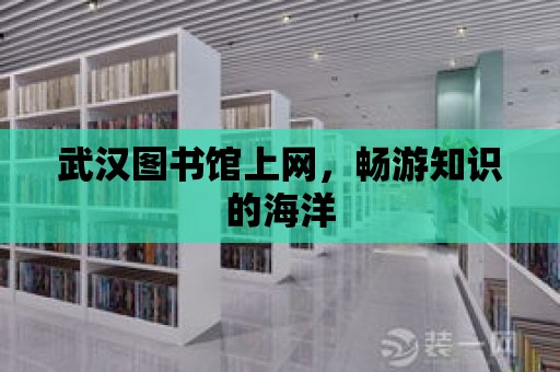 武漢圖書館上網，暢游知識的海洋