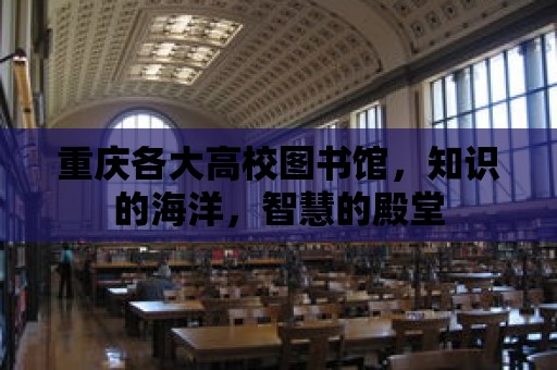 重慶各大高校圖書館，知識的海洋，智慧的殿堂