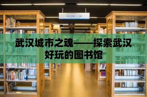 武漢城市之魂——探索武漢好玩的圖書館