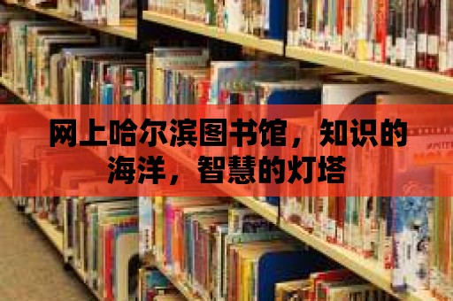 網(wǎng)上哈爾濱圖書館，知識(shí)的海洋，智慧的燈塔