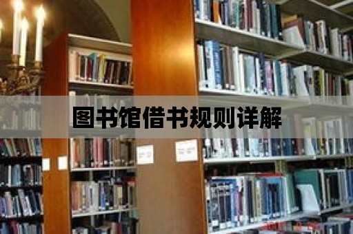 圖書館借書規則詳解